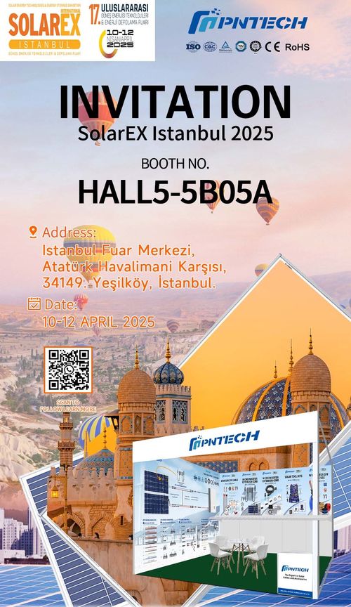 Latest company news about Είμαι ενθουσιασμένος που θα εκθέσω στο Solarex Istanbul 2025!