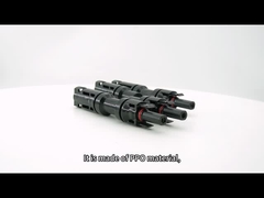 IP67 Προστασία 2to1 T Υποδοχή διακλάδωσης Θηλυκό / Αρσενικό